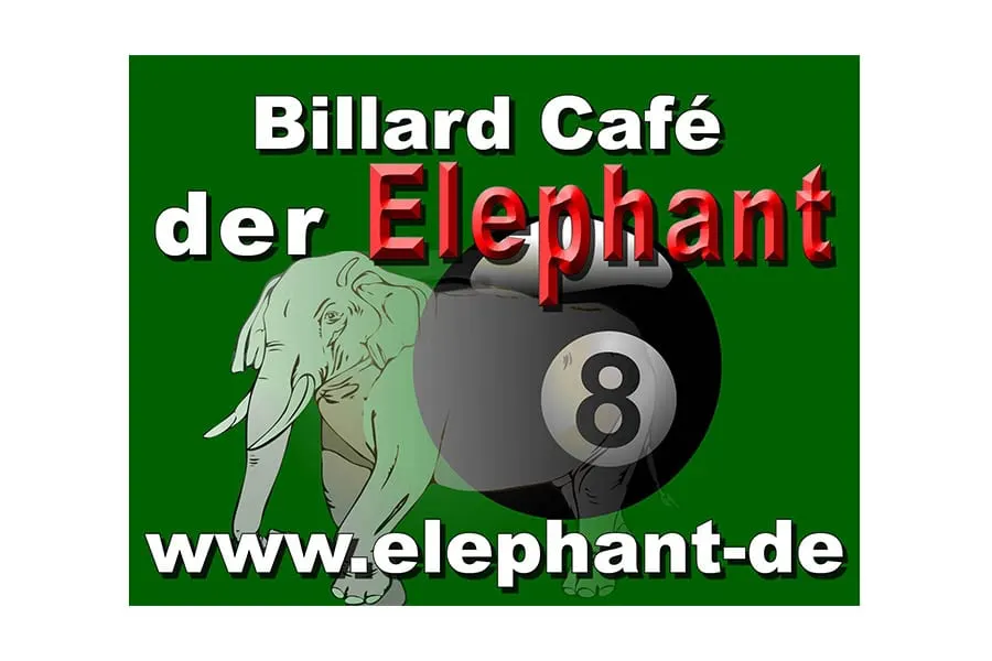 Logo Billard Cafe der Elefant