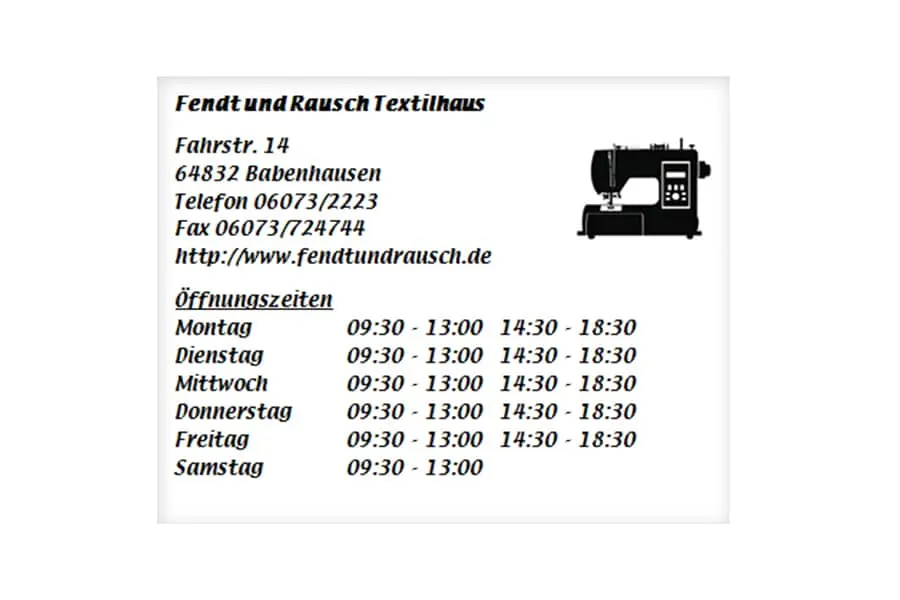 Logo Fendt & Rausch Herrenoberbekleidung