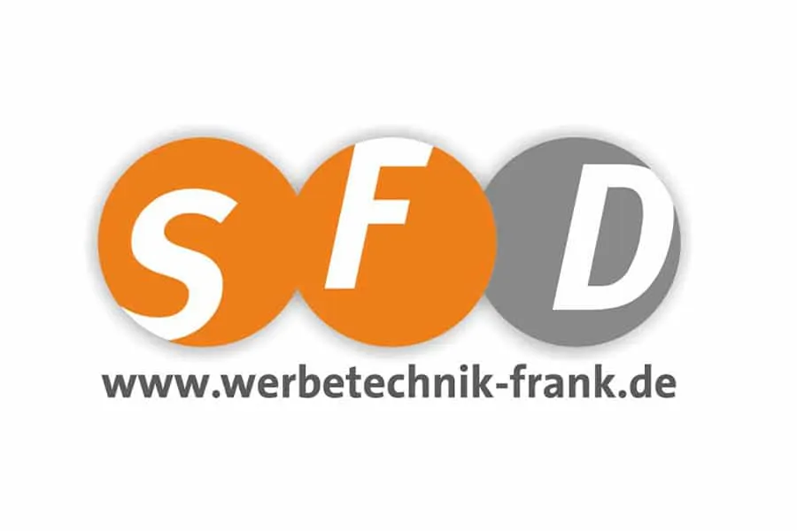Logo Werbetechnik Dienstleistungen Sabine Frank (SFD)