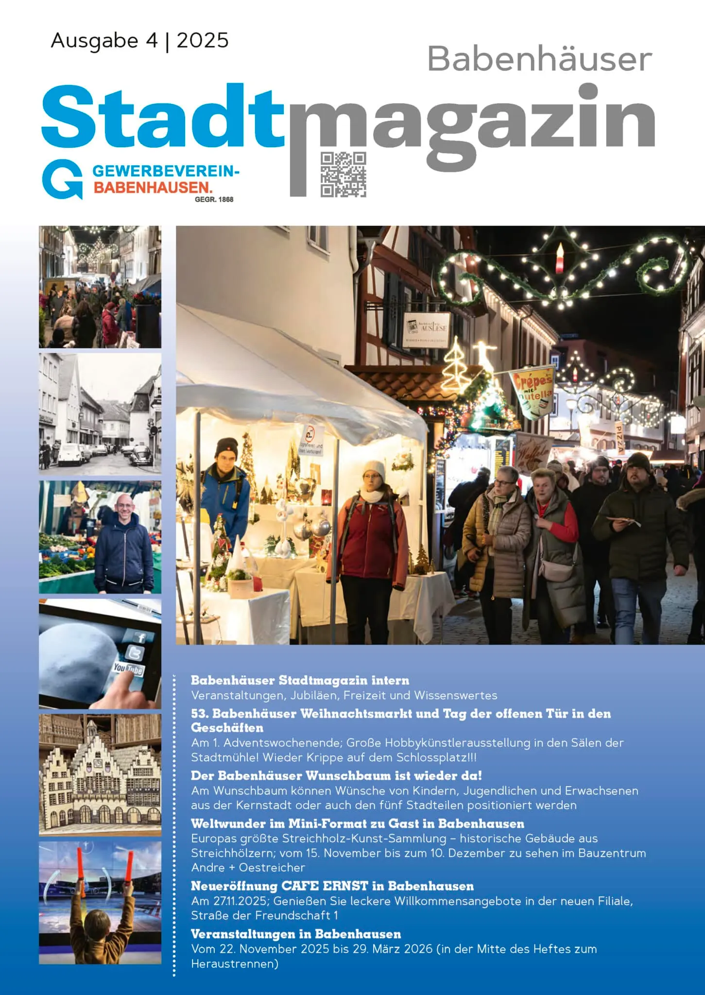 Titelseite Stadtmagazin Babenhausen 04/25